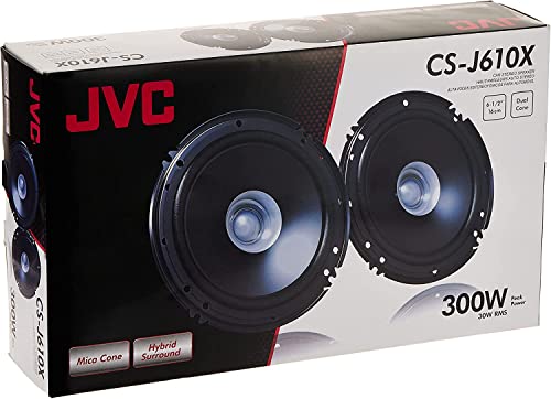 JVC CS-J610X Dual Cone Speakers Audio Stereo Sound Automotive Car - Image 6