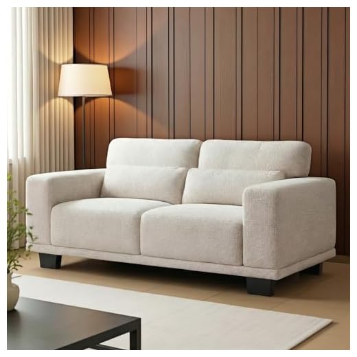 Marsail 65” Modern Upholstered Two-Seater Sofa