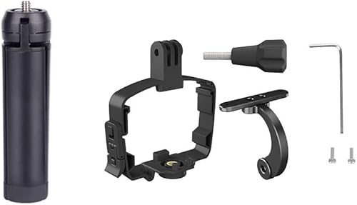 Para DJI Mini3 Pro RC RC-N1 Soporte Estabilizador Cámara Gimbal de Mano Soporte de Cámara Trípode Portátil Mini Trípode Drone Accesorios (Color  A1