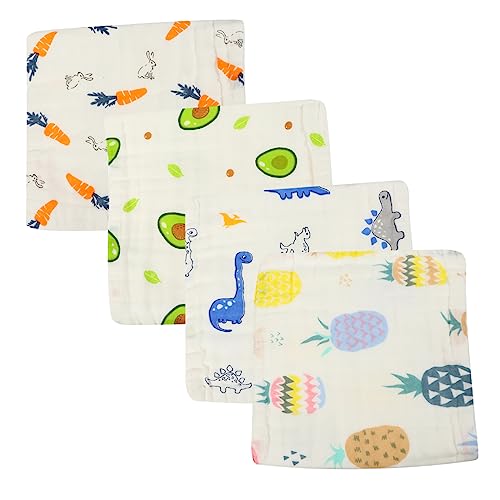 Serviettes de toilette ultra douces en coton pour visage de fille et garçon