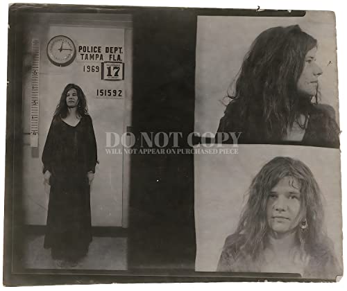 Retrato de Janis Joplin de 1969 en magnífica impresión artística