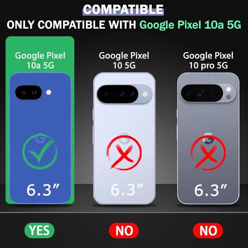 Image of TheGiftKart Back Cover Soft Case for Google Pixel 10A | Best Camera Protection | Inbuilt Dust Plugs & Anti-Slip Grip | Ultra Clear Slim Back Cover Case for Google Pixel 10A (Silicone, Transparent)