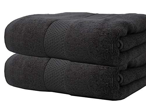 Casabella - Toalla de baño grande, 100% algodón peinado, calidad espléndida extra grande, muy absorbente, súper suave, para baño, gimnasio, hotel, spa, viajes, toallas de baño