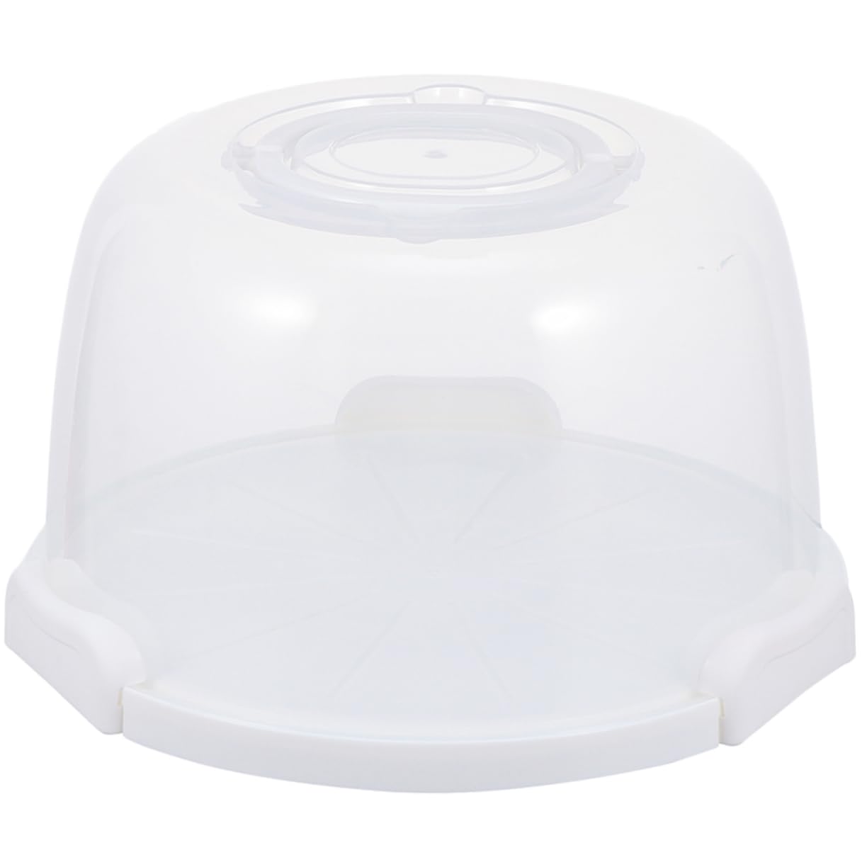 FUNOMOCYA Portable Cake Box with Handle Cake Carrier for Birthday Parties Washable Reusable for Outdoor Events Celebrations High Design