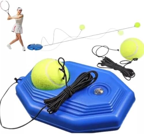 BASE TREINAMENTO TENIS ELASTICO APARELHO TENNIS TREINO INDIVIDUAL...