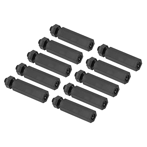 PATIKIL M3 Nylon Hex Standoff Screws Nuts, 1Set/100Pack PCB Male Female Threaded Kit for Motherboards Computer Cases