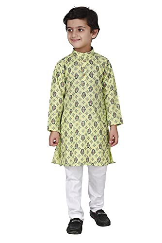 FOURFOLDS Ethnic Wear Kurta Pyjama Set for kids and Boys_FE001