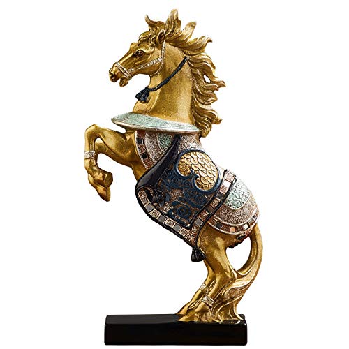 Sculpture de cheval debout pour sublimer votre espace de travail et salon