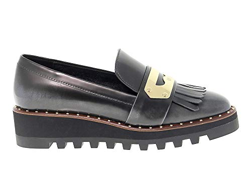 Luxury Fashion | Liu Jo Mujer LIUJOS67177 Gris Mocasín | Temporada Outlet