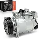 Frankberg Klimaanlagen Kompressor mit Kupplung Kompatibel mit Fabia II 542 A3 8P1 A6 Allroad 4FH C6 Ibiza IV 6J5 6P1 Leon 1P1 Replace# 1K0820803J, inkl. Öl vorbereift