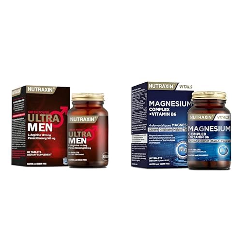 Nutraxin Seti | Green Power Ultra Men L-Arginine 60 Tablet x1 + Magnesium Complex 60 Tablet x1