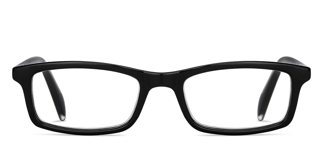 Lenskart READERS | Black Rectangular Full Rim Reading Eyeglasses | For Men & Women | For 2 Power | LR E11058 (B0BX15MH4S) Amazon Price History, Amazon Price Tracker