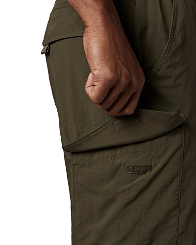 Image of Columbia Men's Silver Ridge Cargo Shorts, 34 inch x 12, Peat Moss