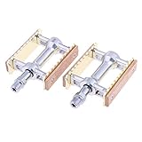 Design rétro en copeaux de bois pour un look plus élégant.