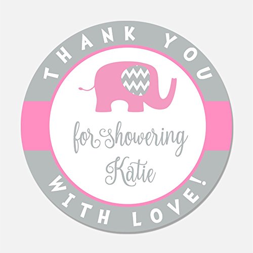 stickers for baby shower favors