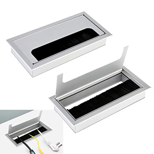 Vegena Passacavi per cavi, 2 pezzi, 160 x 80 mm