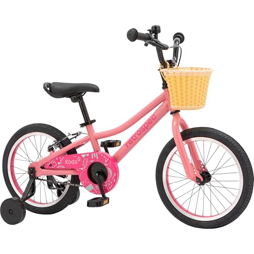 Image of Retrospec Koda Plus Kids Bike for Boys & Girls Ages 4-6 Years - 16 inch Children's Bicycle, Adjustable Seat & Handlebars