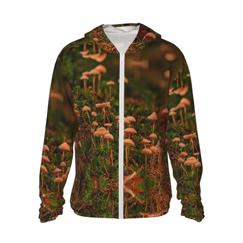 Sweat à capuche de protection solaire KIROJA imprimé canards colvert protection UV manches longues XXL
