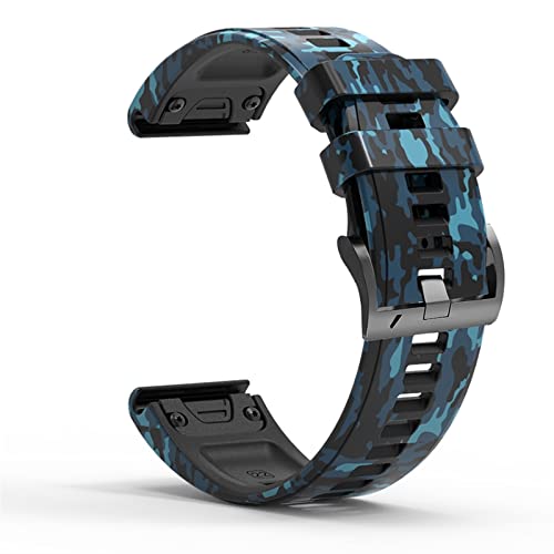 Correa de silicona transpirable para Garmin Fenix 6 5 3HR y 935