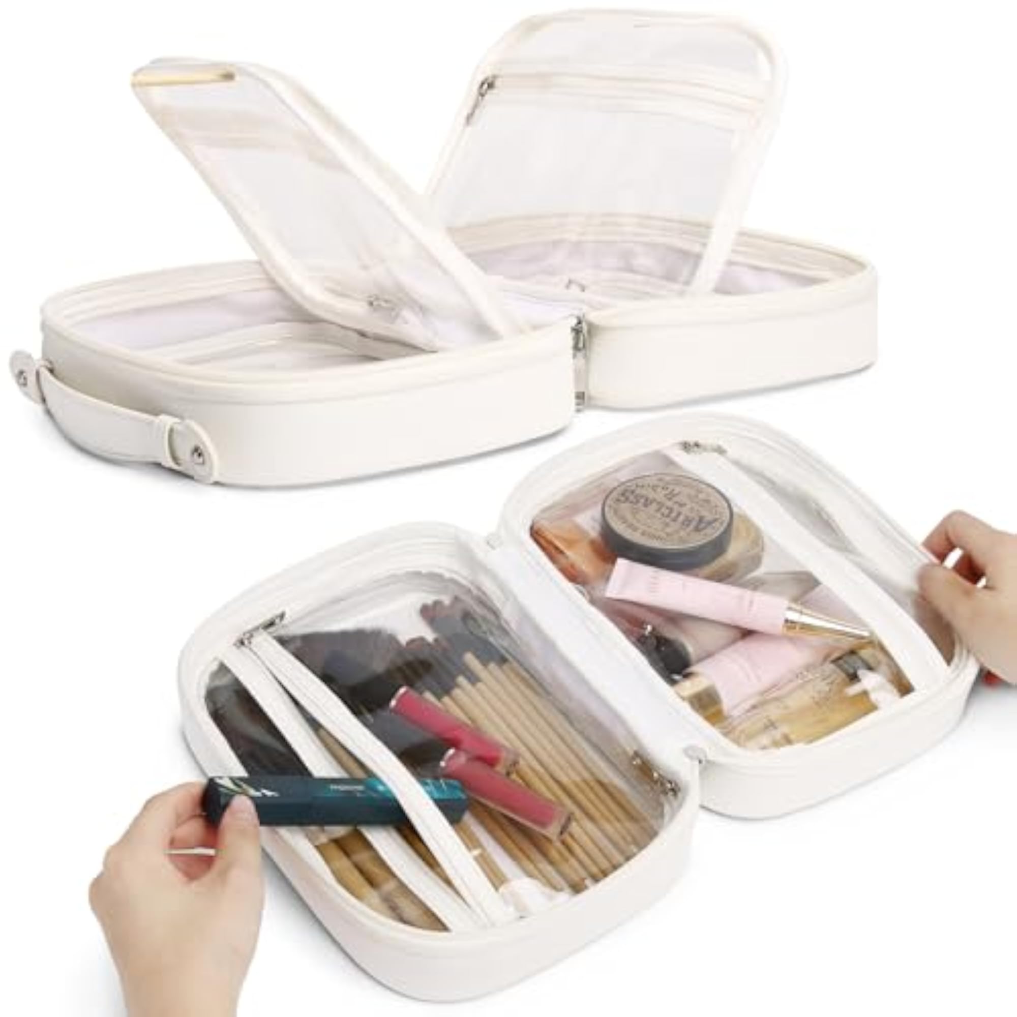 Clear Traveling Toiletry Bag TSA Approved