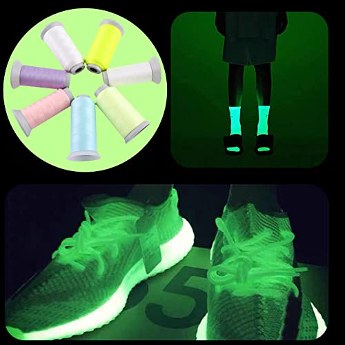 Hilo de coser luminoso para bordado, 1000 yardas miniatura 2