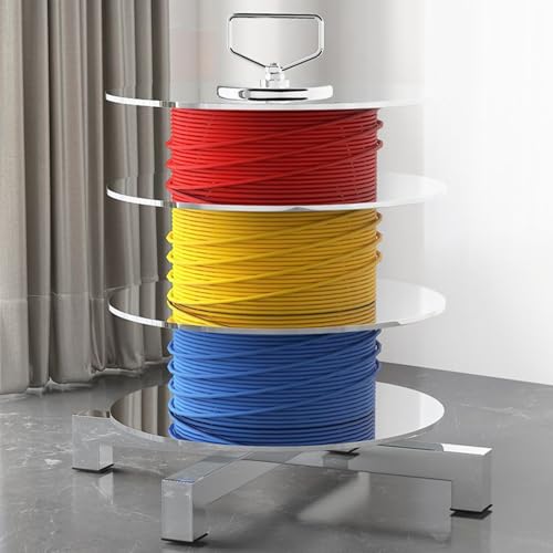 Bastidor de cables monoeje industrial para organizar arneses 3