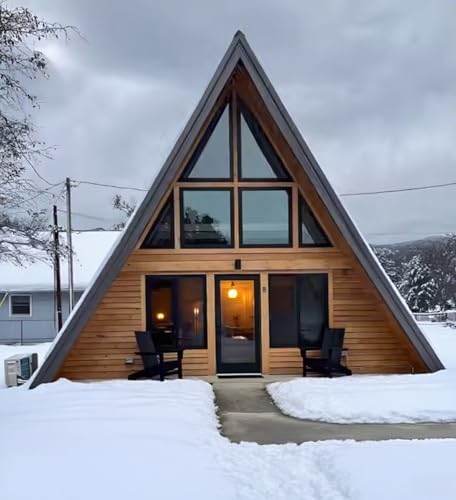 Tiny Homes to Live in for Adults Prefab Modular A-Frame