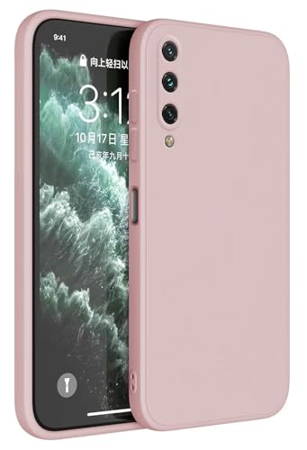 Topme Cover per Xiaomi MI A3 (6.09' Inches) Custodia Case, Protezione Della Pelle Della Custodia in Silicone Tpu - Polvere di sabbia