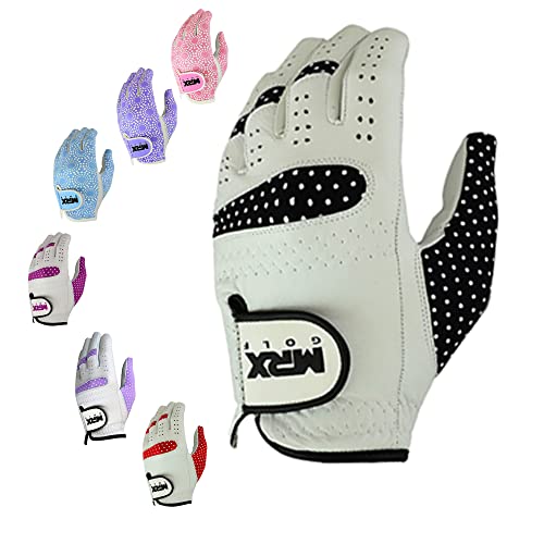 Guante de golf mano izquierda MOTIVEX XL en piel flexible con ajuste regular transpirable