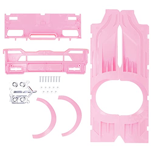 Kit WPL D12 RC corps large rose pour vos sessions de drift entre amis le week-end