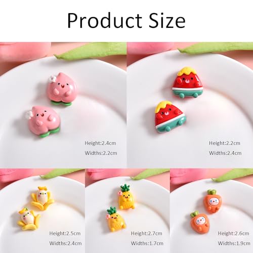 Keyduacu 10 Pcs 3D Shiny Cute Fridge Magnet - Magnetic Decor For Kitchen, Girls' Locker, Office, Whiteboard, Storage Cabinet, Dishwasher - Stylish Shiny Fridge Accessory thumb #5