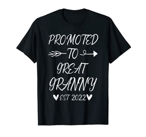 Promovido a Great Granny Est 2022 Camiseta