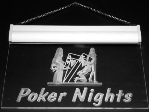 ADVPRO s007-b Poker Nights Game Bar Pub Gift Neon Light Sign