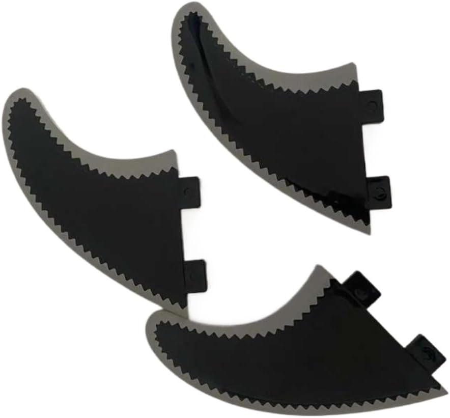 Soft Surfboard Fins 50/50 Foil SUP Accessory Surf Fin Paddle Board Fin Compatible with G5