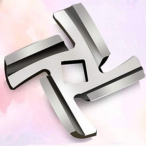 Miniatura 2 de Dos cuchillas de repuesto afiladas de nuevo estilo para mezclador de cocina FGA 1 y 2 picadora de carne. Se adapta solo a la picadora de alimentos