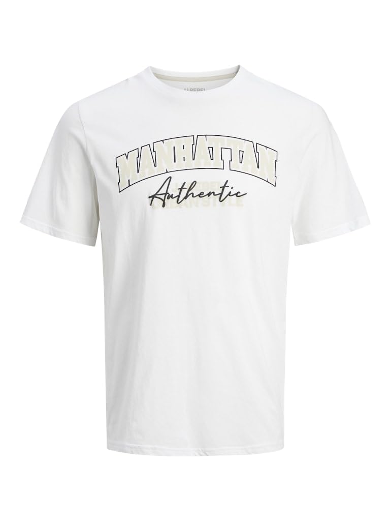 JJ REBEL Men's Jrebnewyork Tee SS Crew Neck Sn T-Shirt