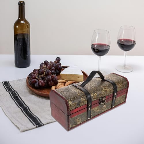 Boîte de rangement pour bouteille de vin en bois pour conserver vos grands crus