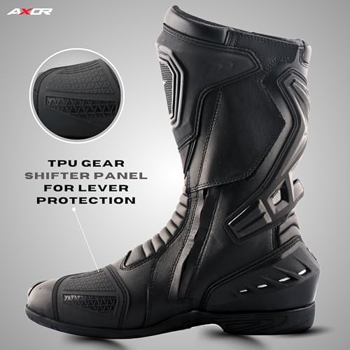 Image of Axor Slipstream PRO Riding Boots Black UK8
