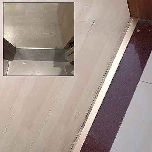 Couvre-joint de sol en T pour corriger les irrégularités de seuil de 90 cm