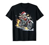 Rocking Christmas Skeleton Biker Electric Guitar