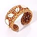 HSWE Rattan Bracelet for Women Handmade Straw Wicker Braid Cuff Bangle Bracelet Statement Adjustable Bohemian Rattan Woven Chunky Bracelets for Women Summer Wrist Jewelry