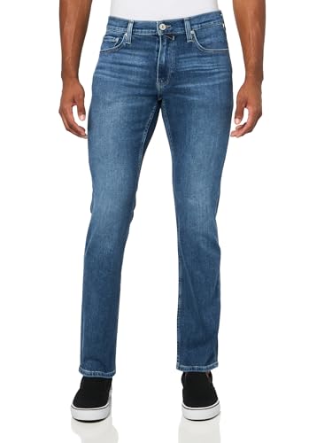 Paige Men's Federal Transcend Slim Straight Fit Pant, Vintage Spanish Red, 34