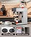 SYBO 12 Cup Coffee Maker Commercial, Pour Over Coffee Maker Brewer, Industrial Stainless Steel Cafetera with 2 Warmers