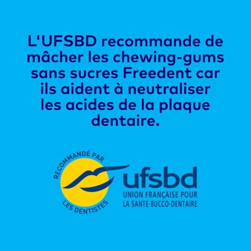 Chewing gum Sans Sucres Freedent La Boîte De 60 Dragées - vue 7