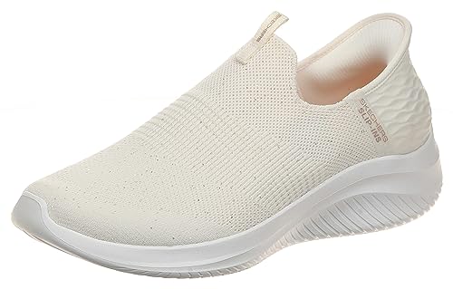 Baskets blanches Skechers pour femme en pointure 37 pour le quotidien