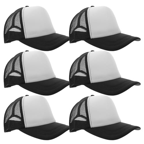 Casquettes de baseball en maille contre la transpiration lot de 10 vierges
