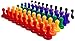 Hyamass 80pcs Colorful Plastic 24mm Pawns Pieces for Board Games, Tabletop Markers Component