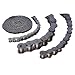 Rexnord-Linkbelt 3" Pitch, 0.938" Pin Size, Double Cotter Roller Chain, 10 Feet Carton