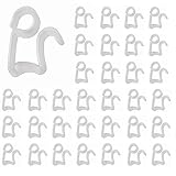 Phedrew 120pcs Christmas Light Clips Outdoor Hang Gutter Hooks Outdoor Seasonal Lighting Hooks Plast