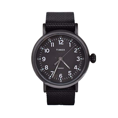 Timex Standard 40 mm Black Fabric Strap Watch TW2T20800